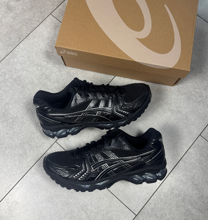ASICS Gel-Kayano 14 Black Pure Silver