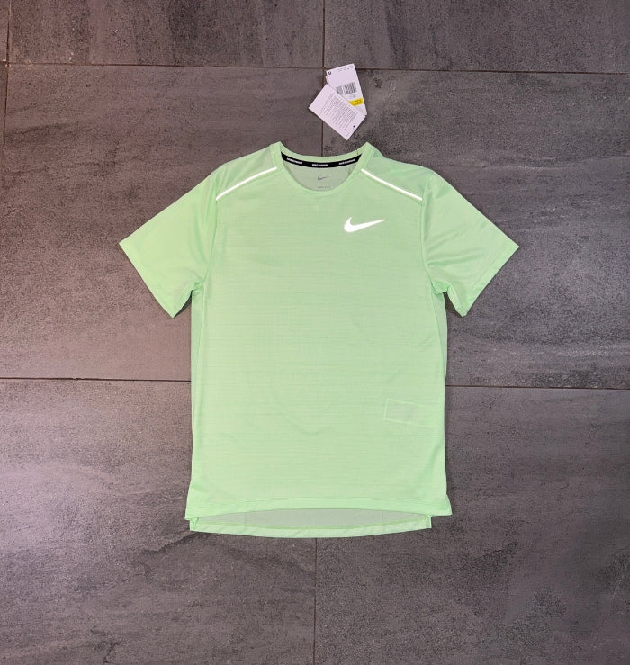 Nike Miler & Challenger Shorts Set 'Vapour Green/Grey'