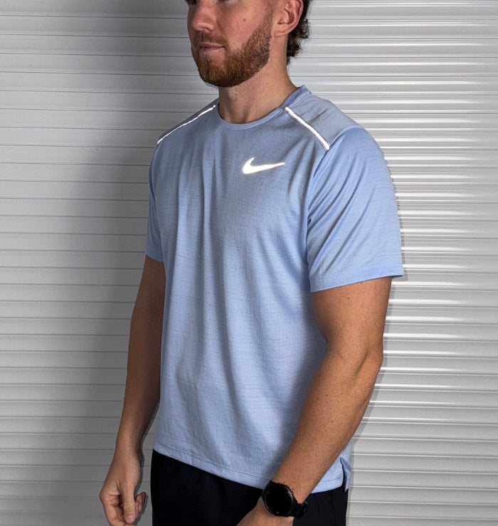 Nike Miler & Challenger Shorts Set 'Cobalt Bliss/Grey'