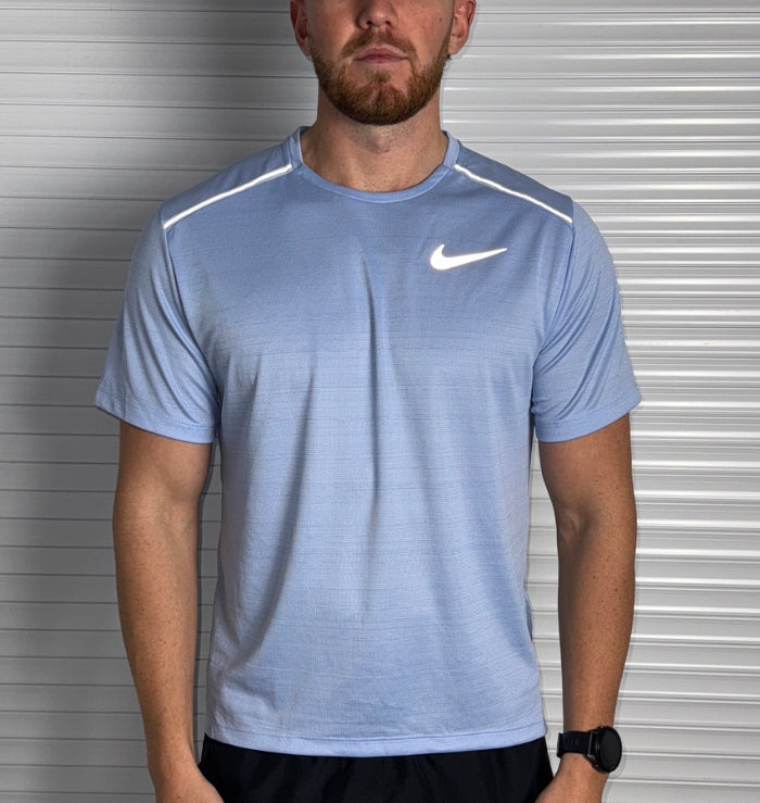 Nike Miler & Challenger Shorts Set 'Cobalt Bliss/Grey'