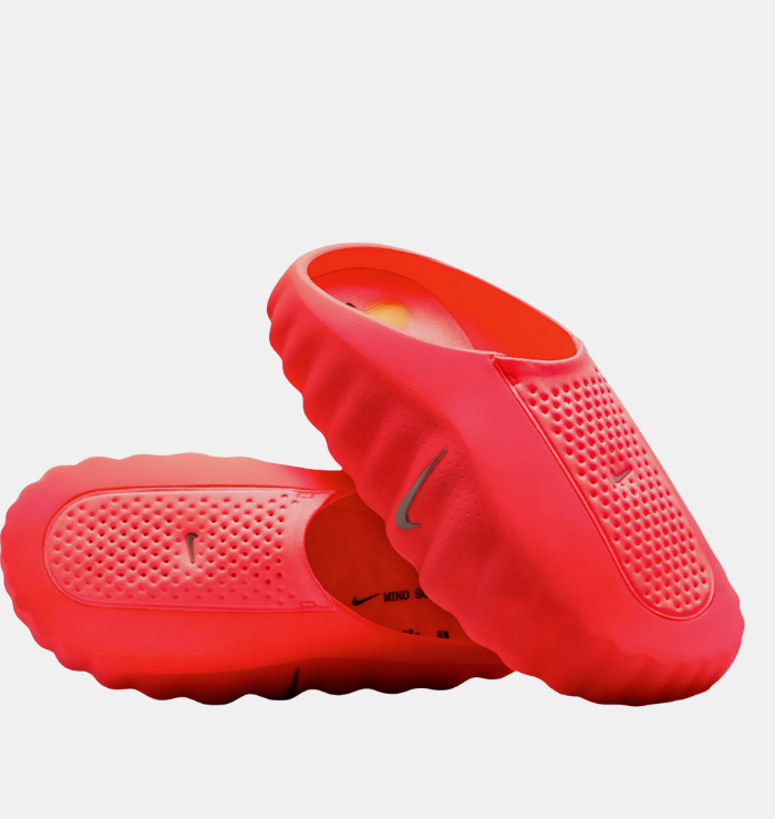 Nike Mind 001 Pregame Solar Red Mules