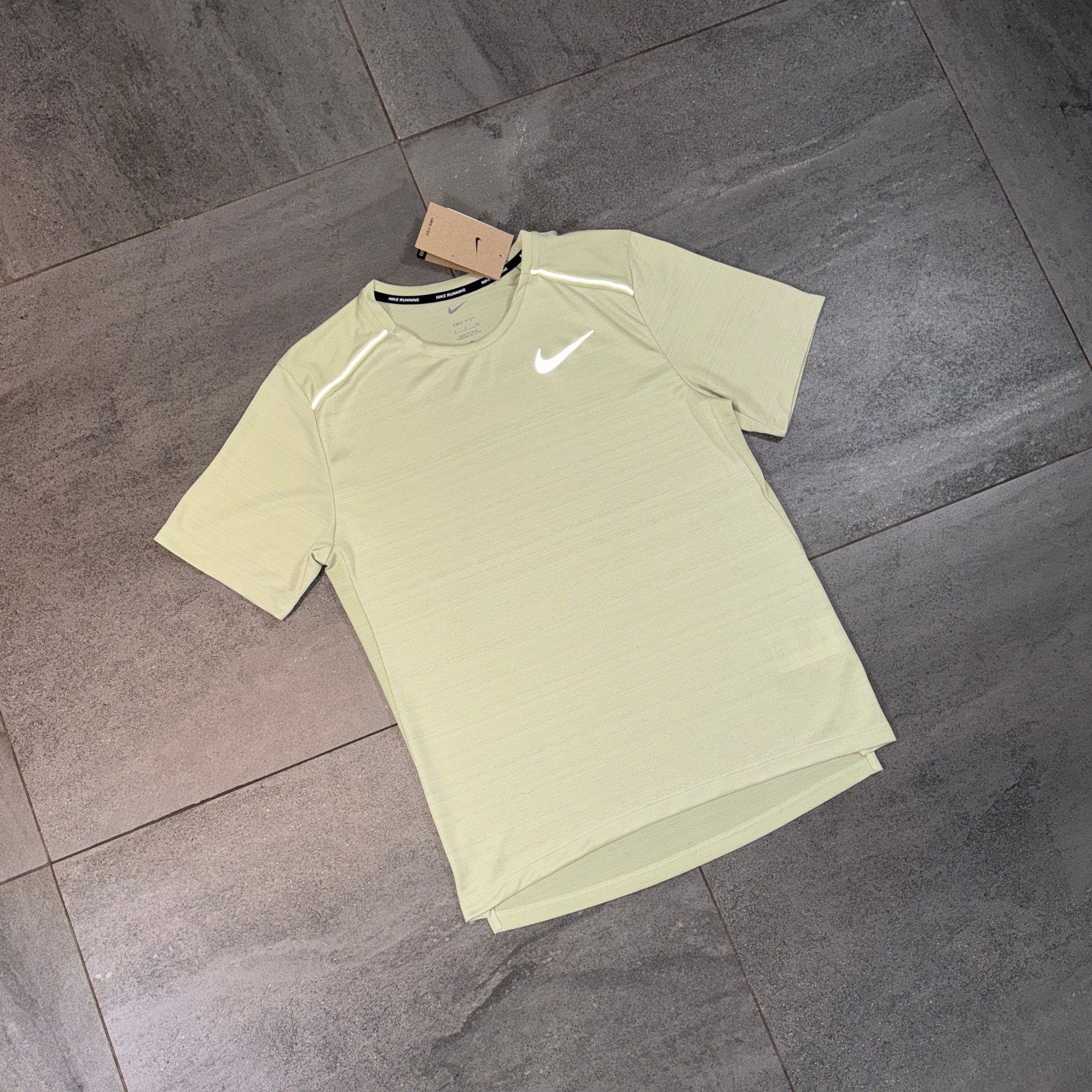 Nike Miler 1.0 T-Shirt 'Olive Aura'