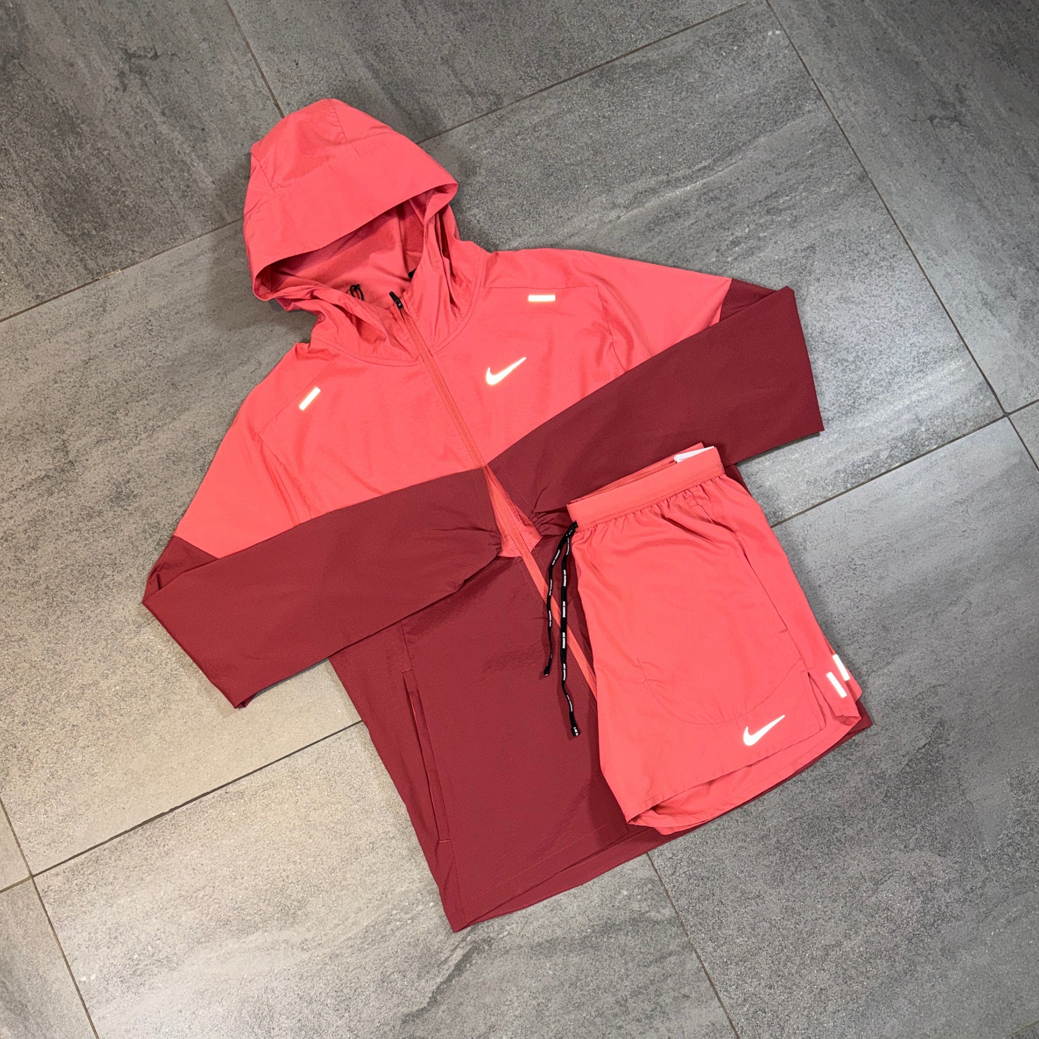 Nike Windrunner & Flex Shorts Set 'Adobe'