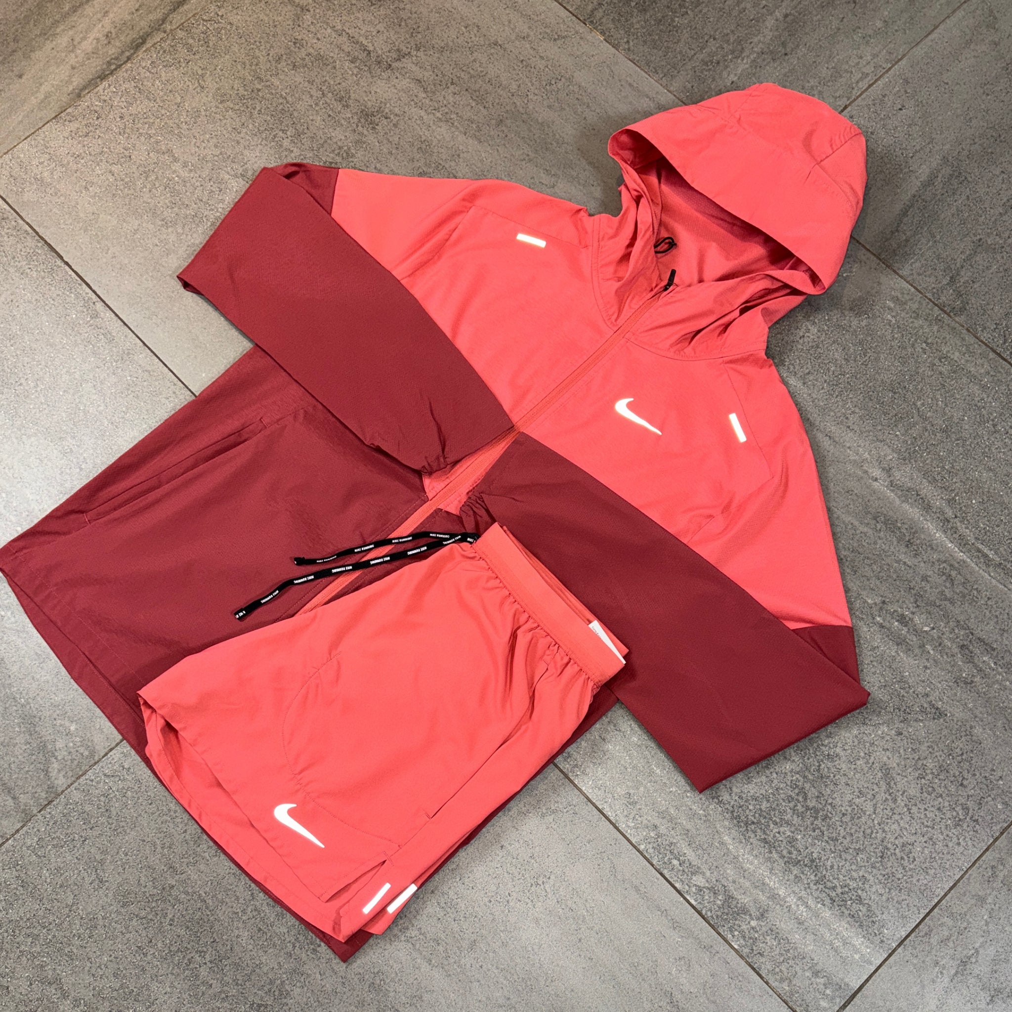 Nike Windrunner & Flex Shorts Set 'Adobe'