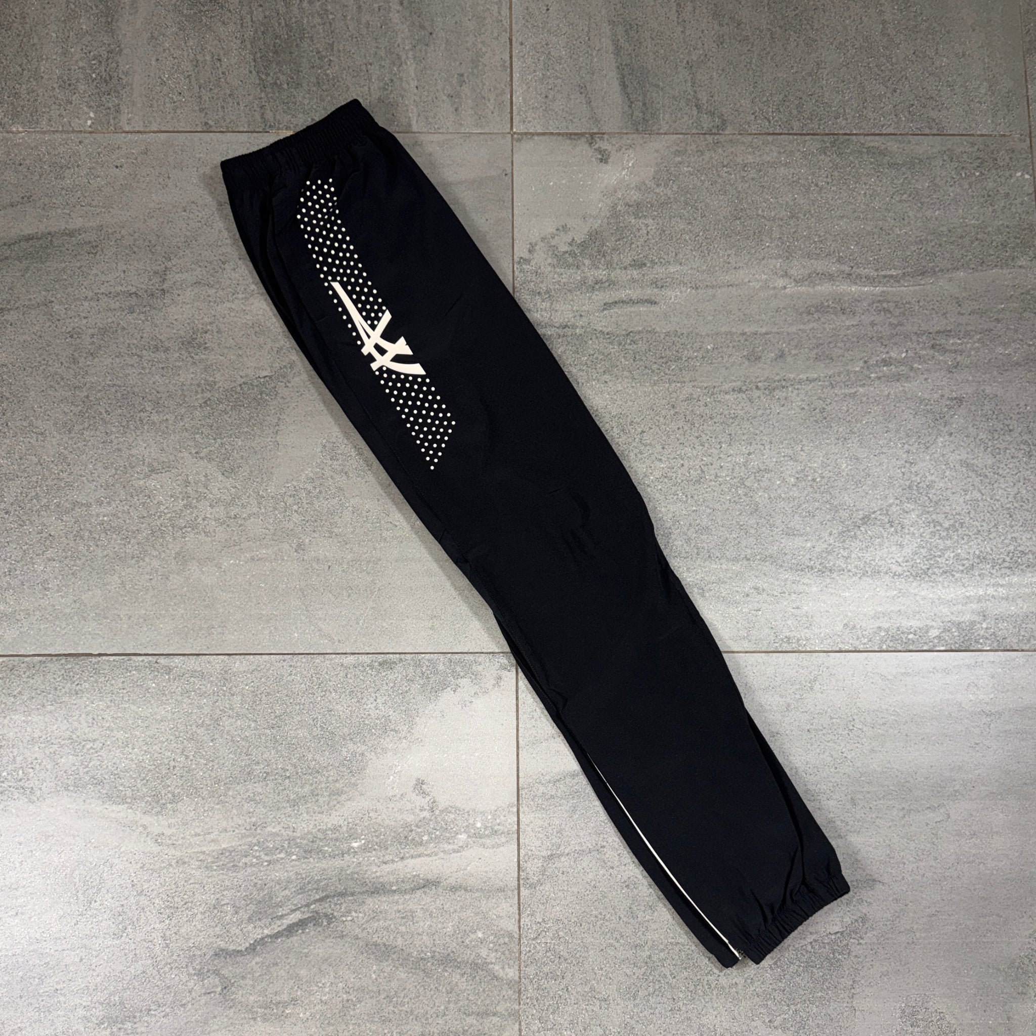 Asics Icon Jacket & Pants Set 'Black'