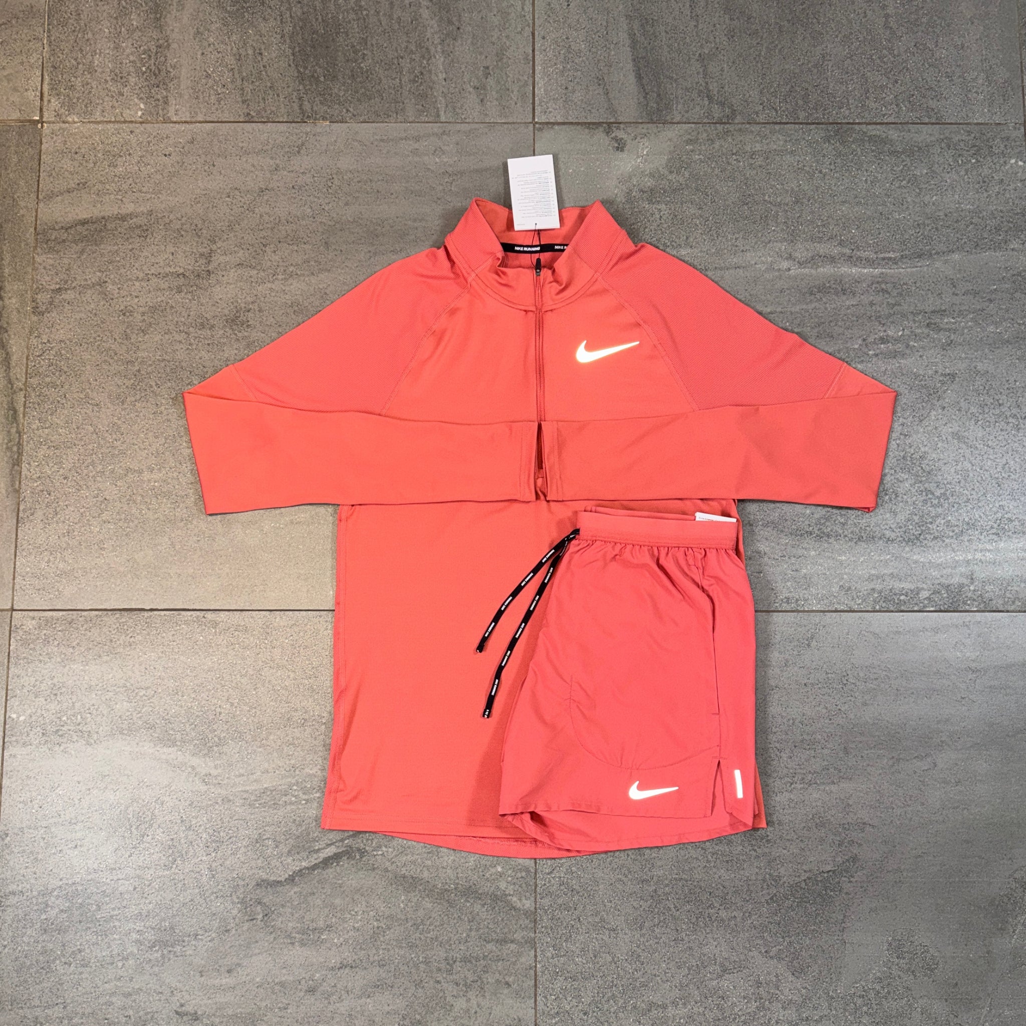 Nike 1/4 Running Top 'Adobe'