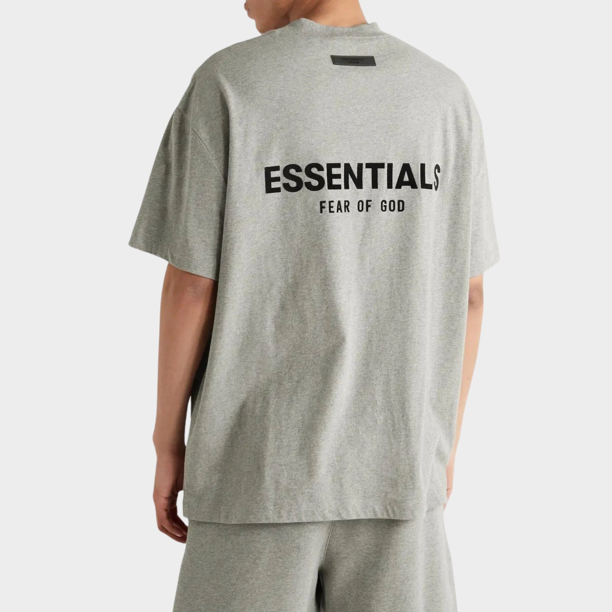 Fear of God Essentials T-Shirt 'Dark Heather Oatmeal '(SS22)