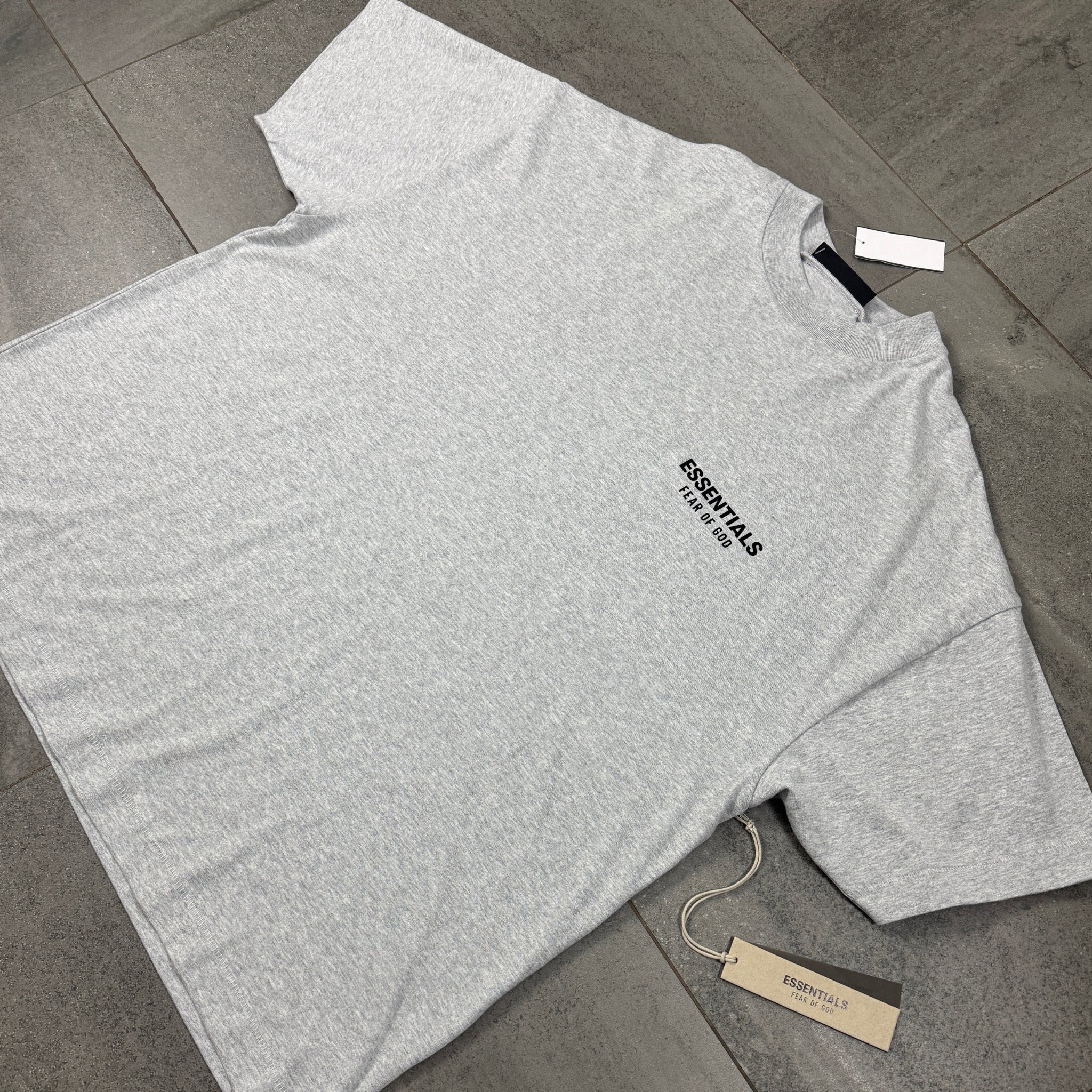 Fear of God Essentials T-Shirt 'Light Heather Grey' (FW24)