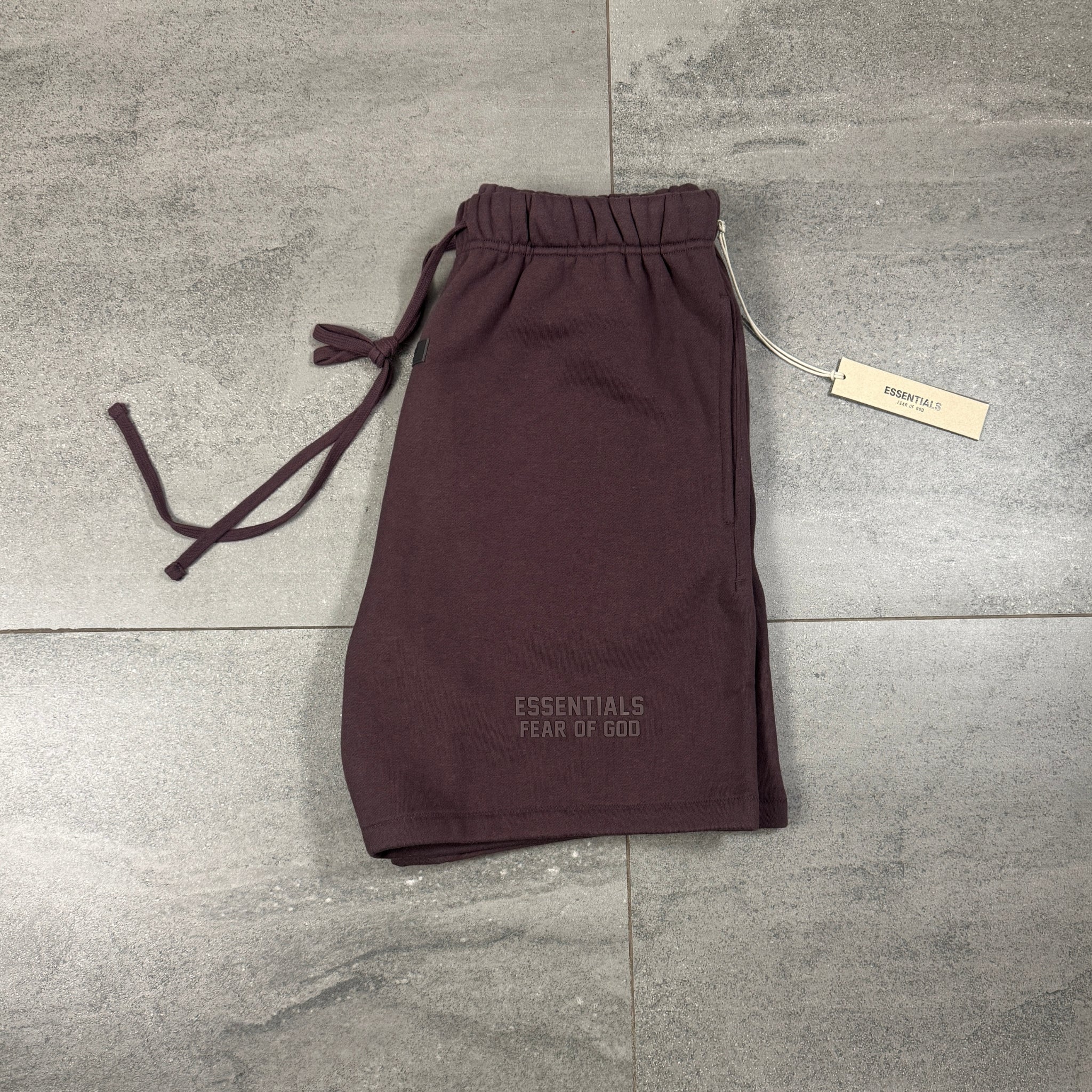 Fear of God Essentials Shorts 'Plum' (SS23)