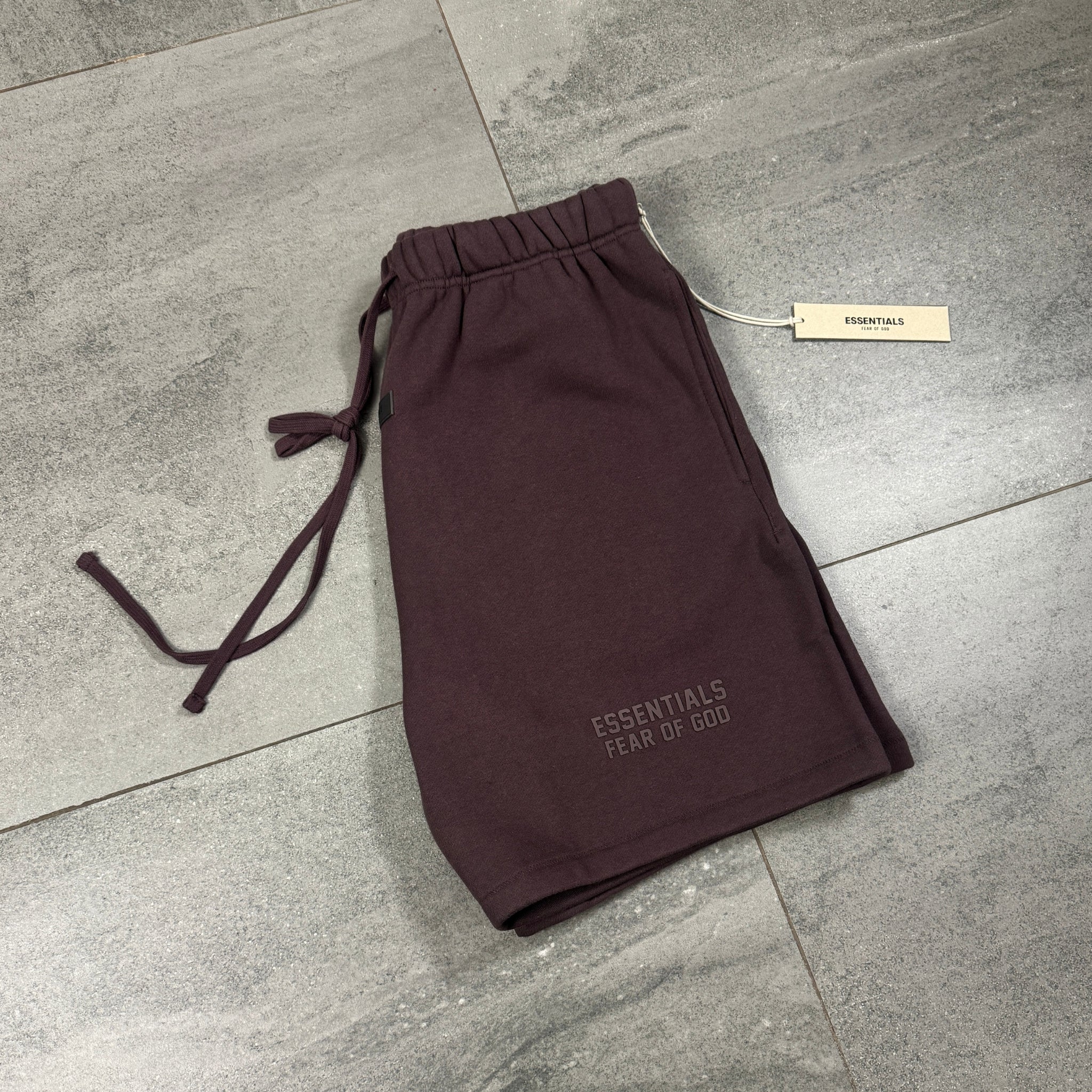 Fear of God Essentials Shorts 'Plum' (SS23)