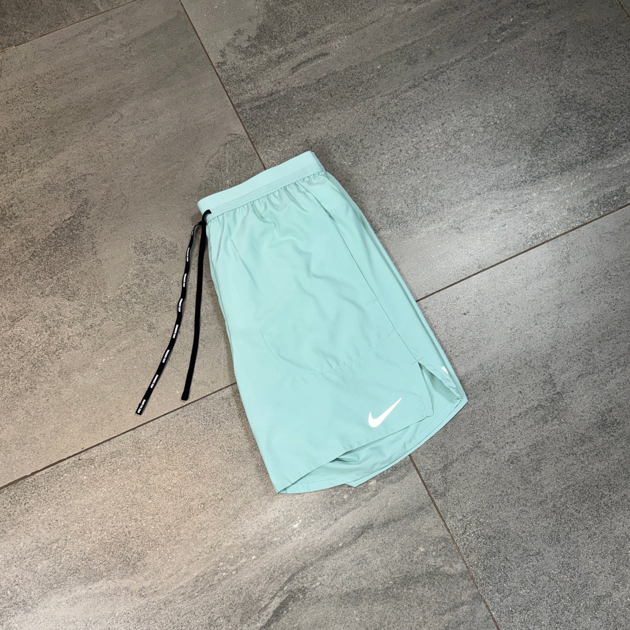 Nike Miler T-Shirt & Flex Shorts Set 'Mineral Green'