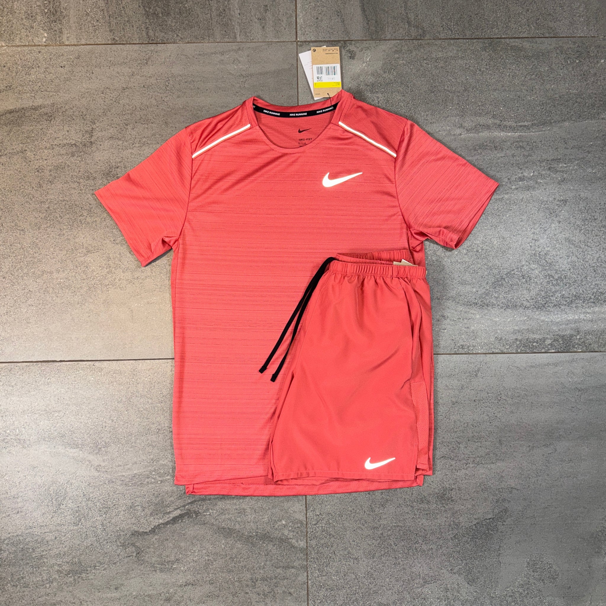 Nike Adobe Miler & Challenger Shorts Set 'Adobe'