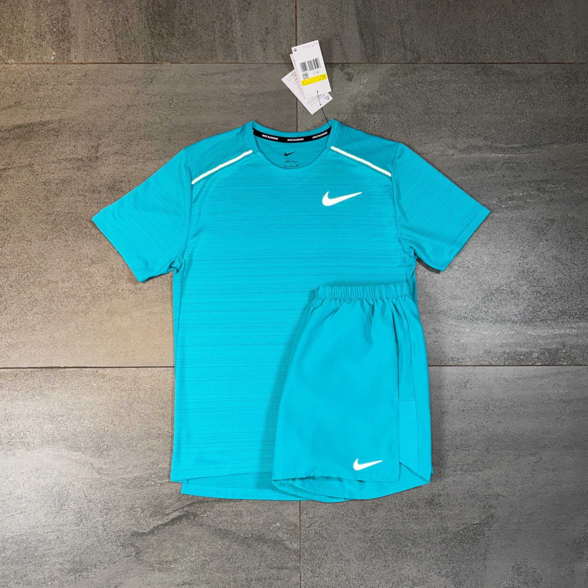 Nike Adobe Miler & Challenger Shorts Set 'Dusty Cactus'
