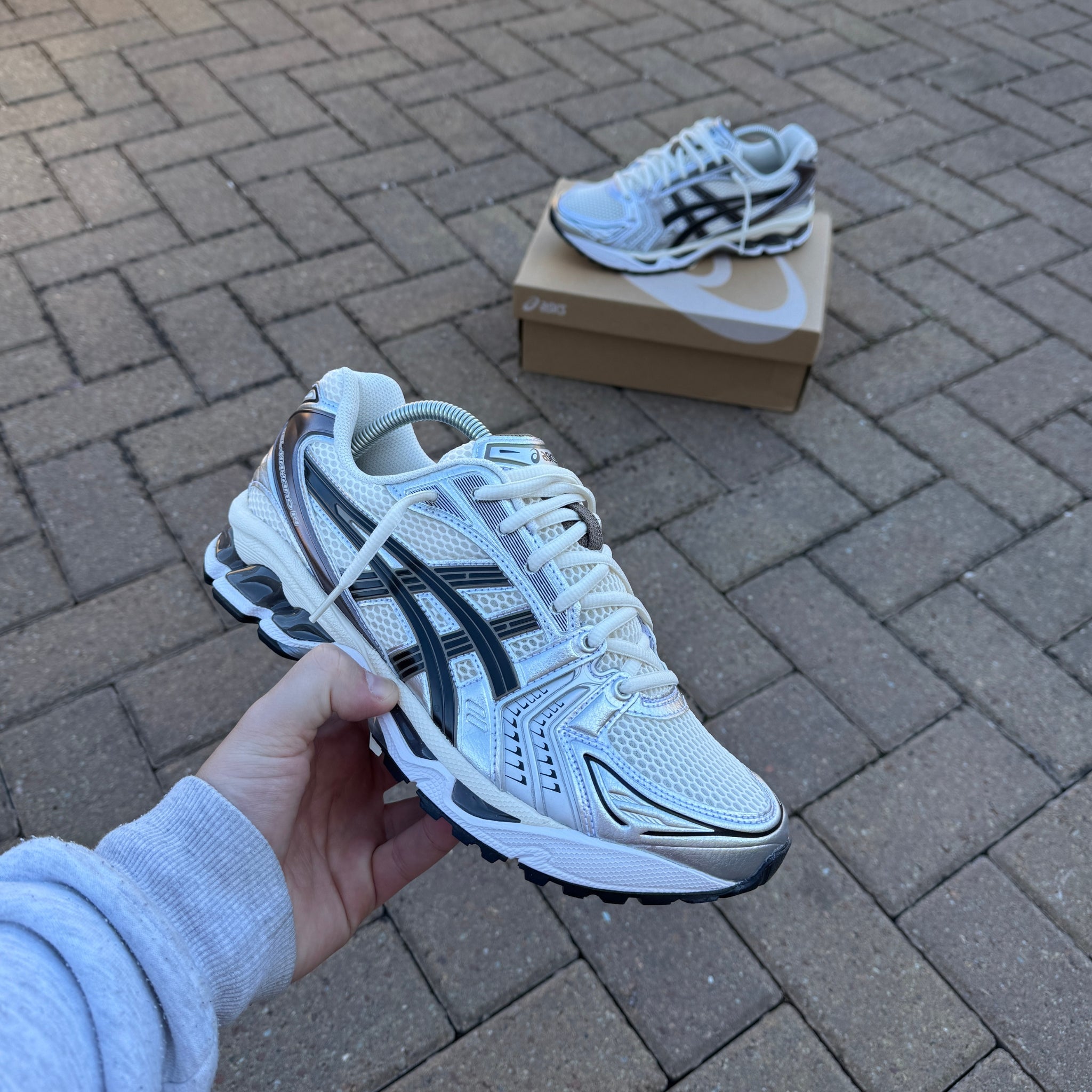 ASICS Gel-Kayano 14 'Cream Black Metallic Plum'