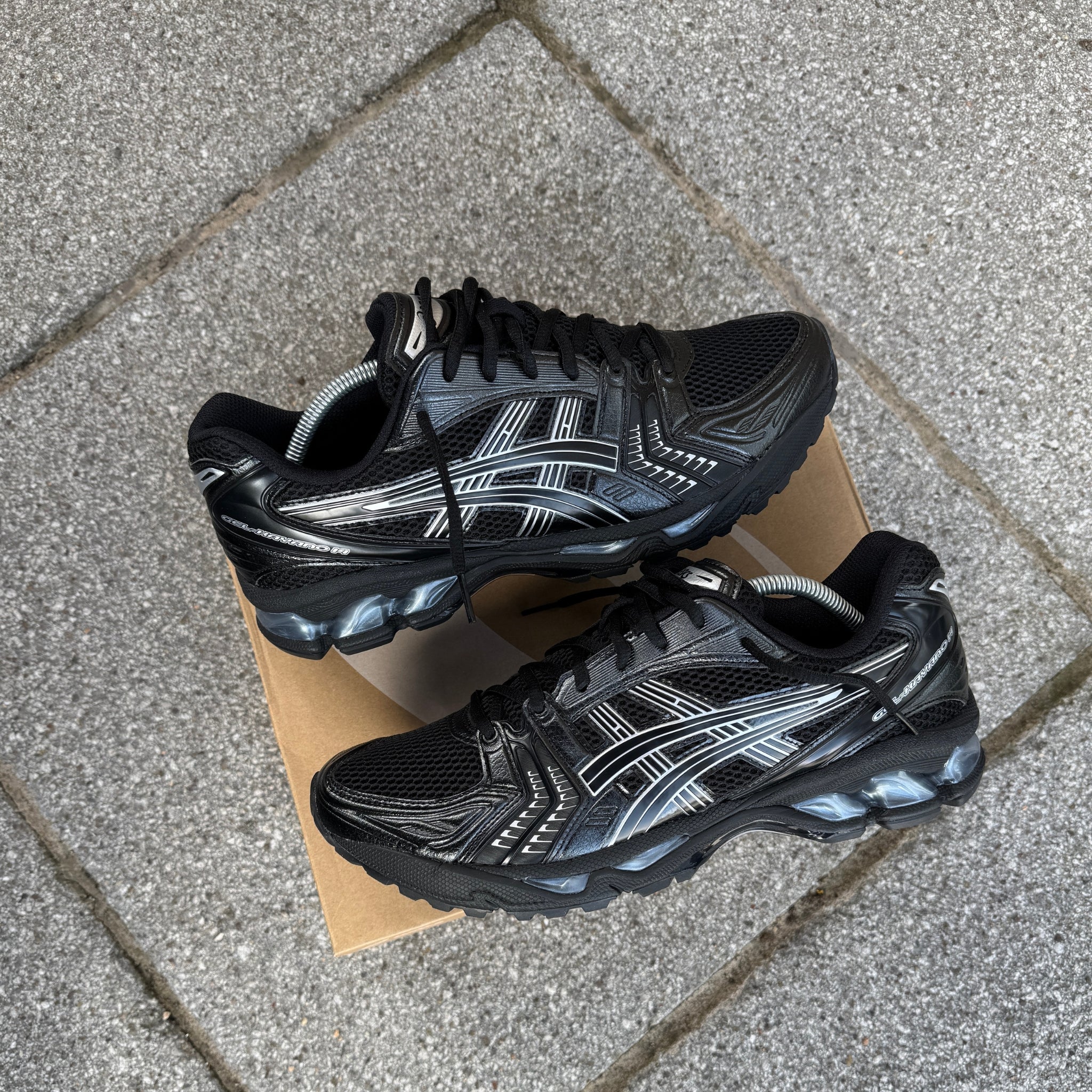 ASICS Gel-Kayano 14 'Black Pure Silver'
