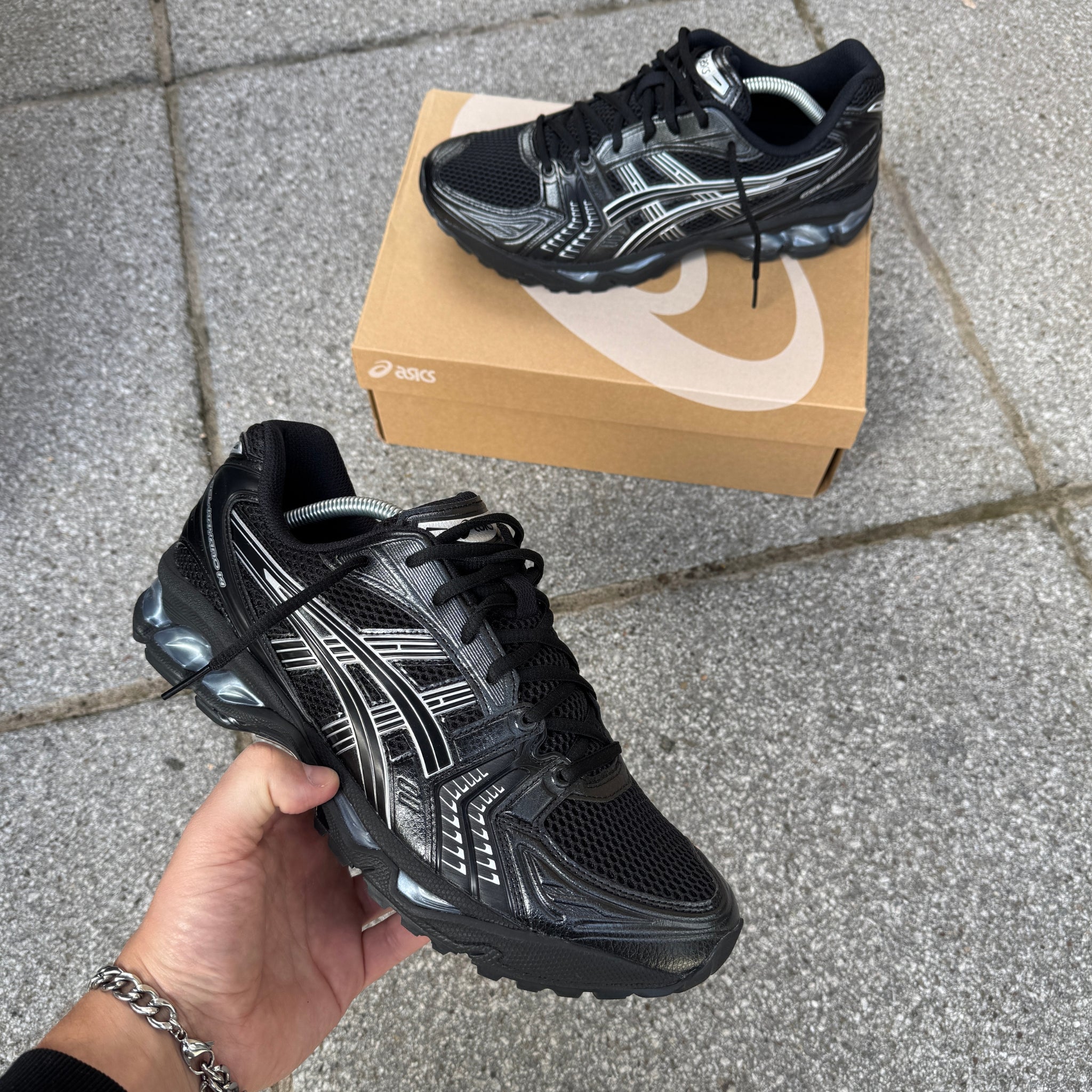 ASICS Gel-Kayano 14 'Black Pure Silver' ASICS Gel-Kayano 14 'Black Pure Silver'