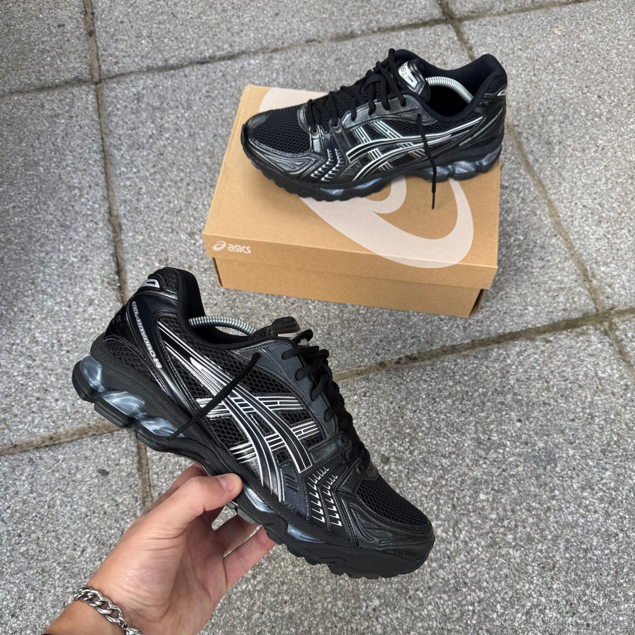 ASICS Gel-Kayano 14 'Black Pure Silver'