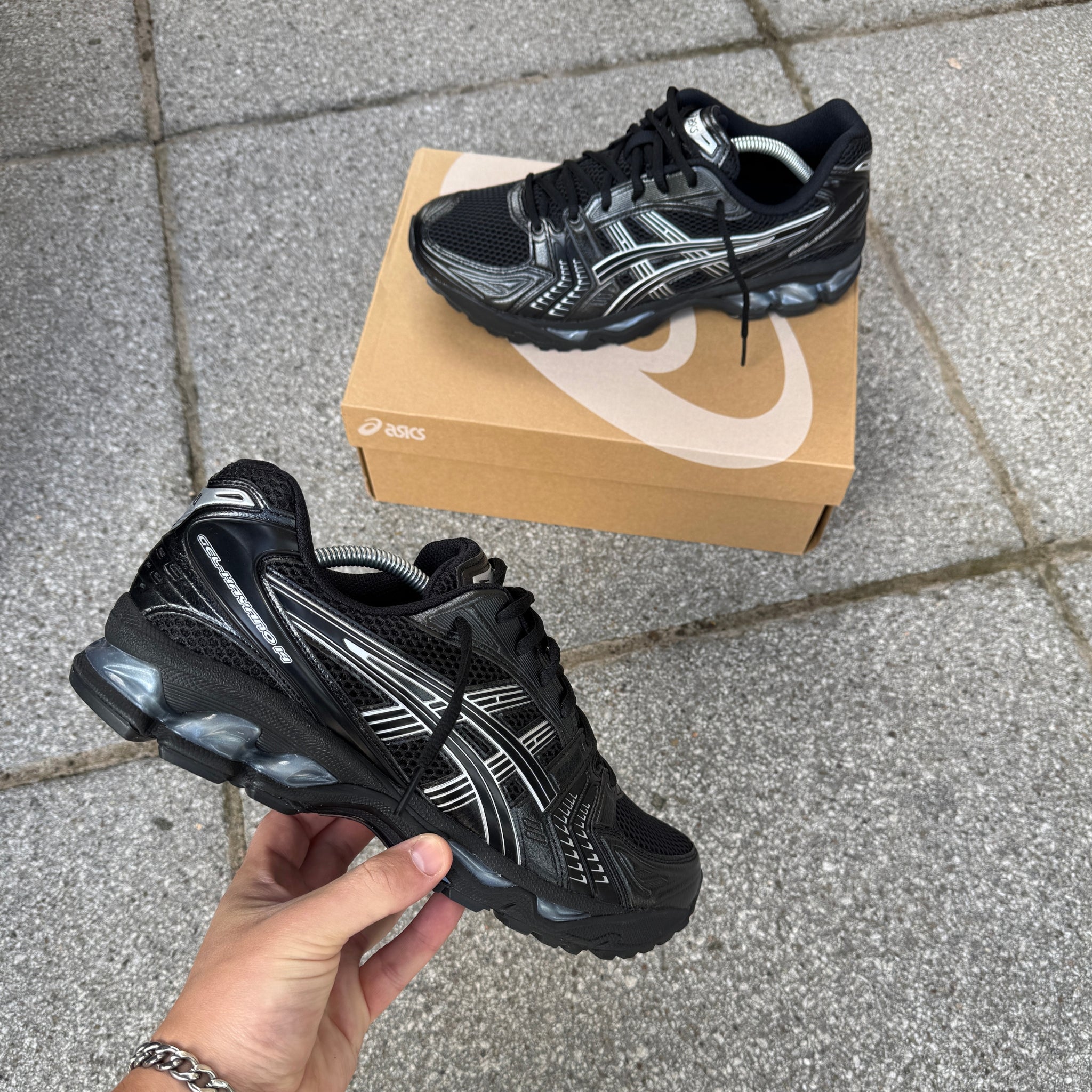 ASICS Gel-Kayano 14 'Black Pure Silver'