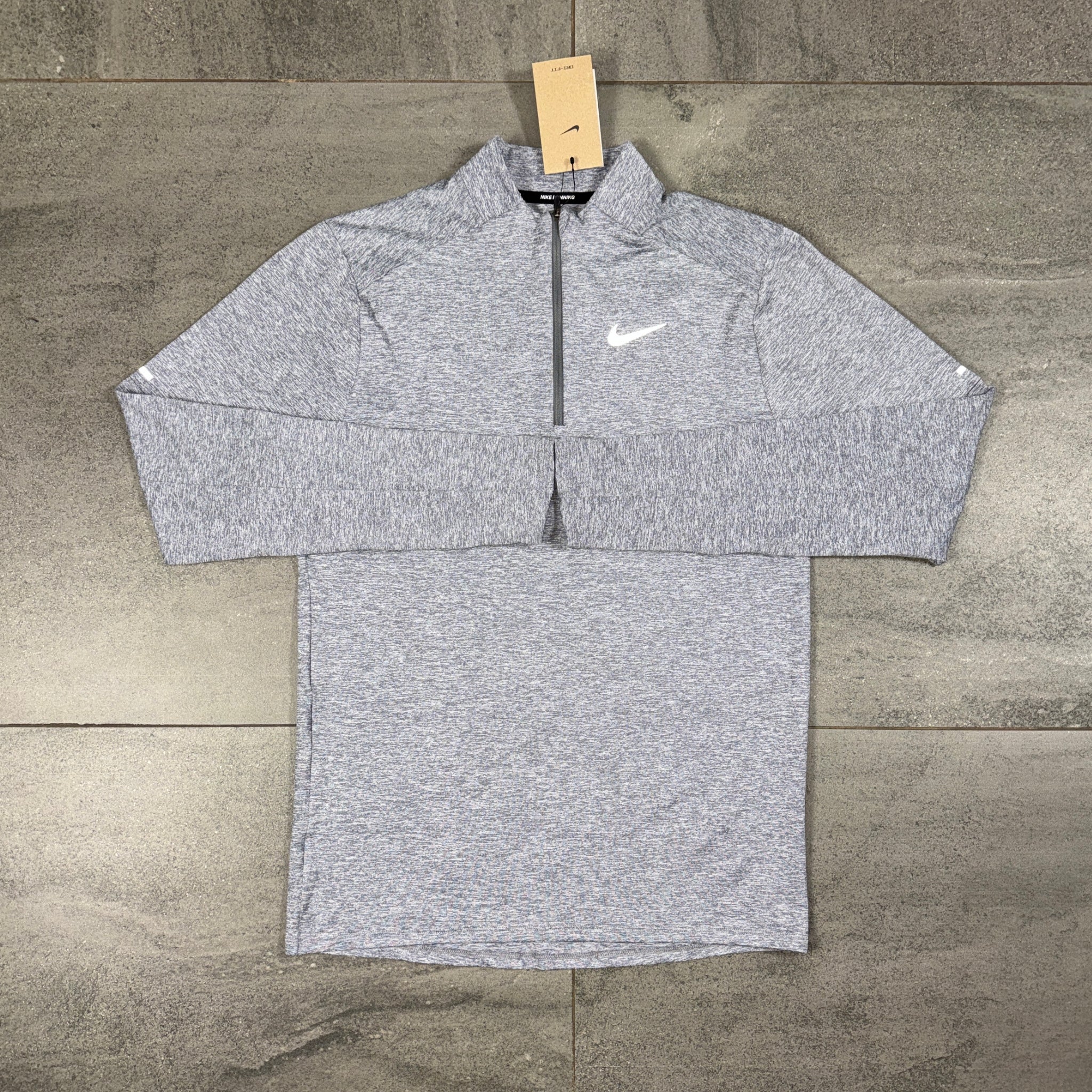 Nike 1/4 Element Running Top 'Grey'