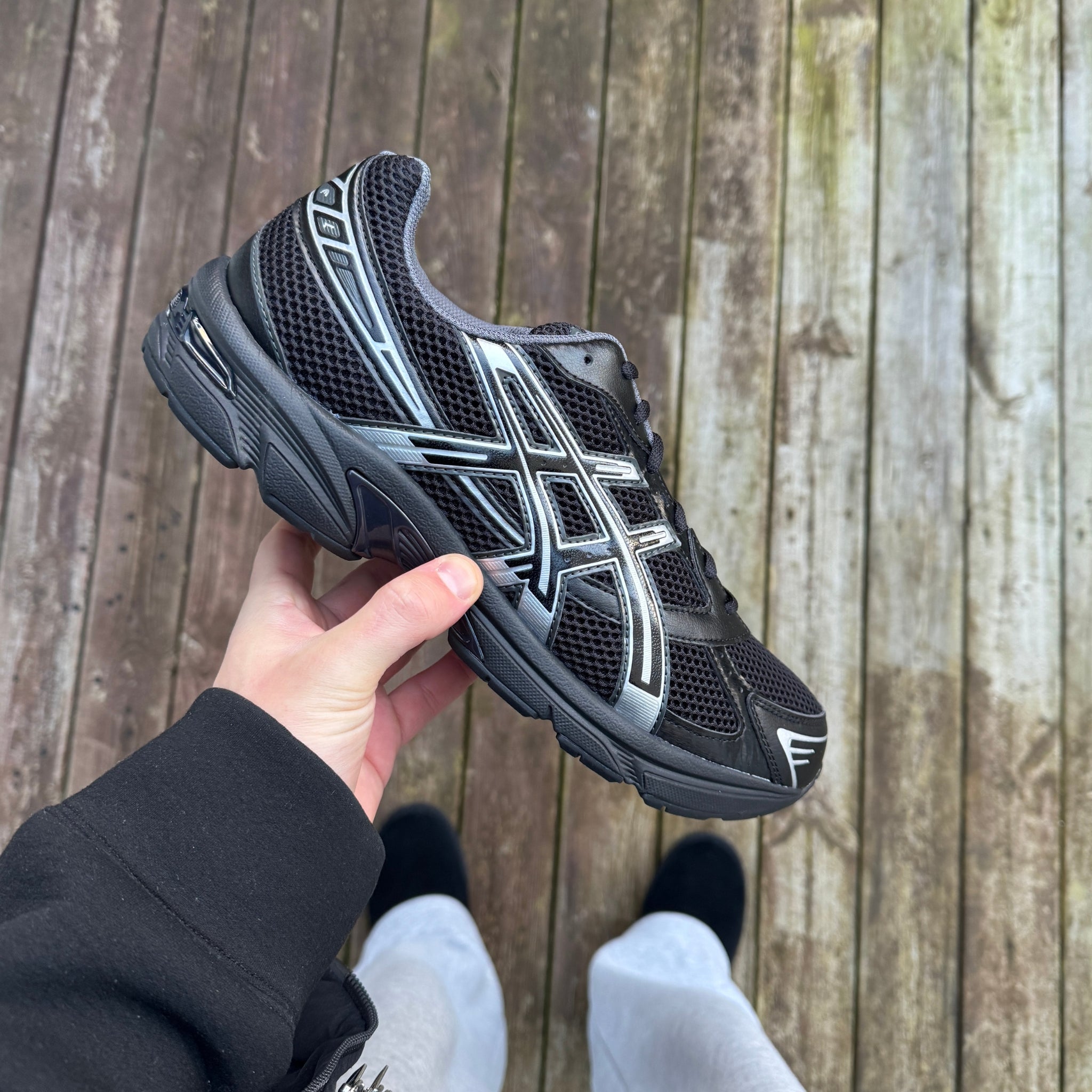 ASICS Gel 1130 'Black Pure Silver'