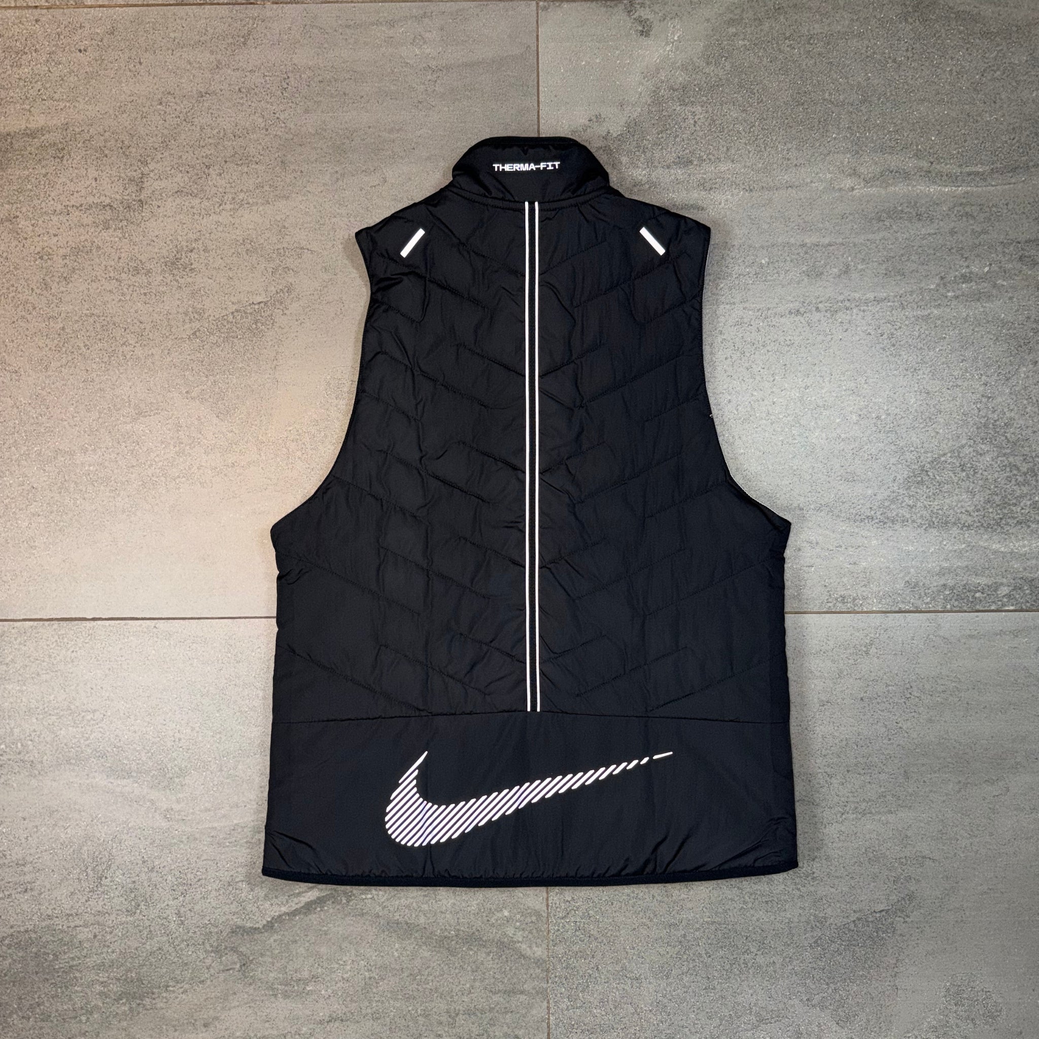 Nike Therma-FIT Gilet & Phenom Pants Set 'Black'