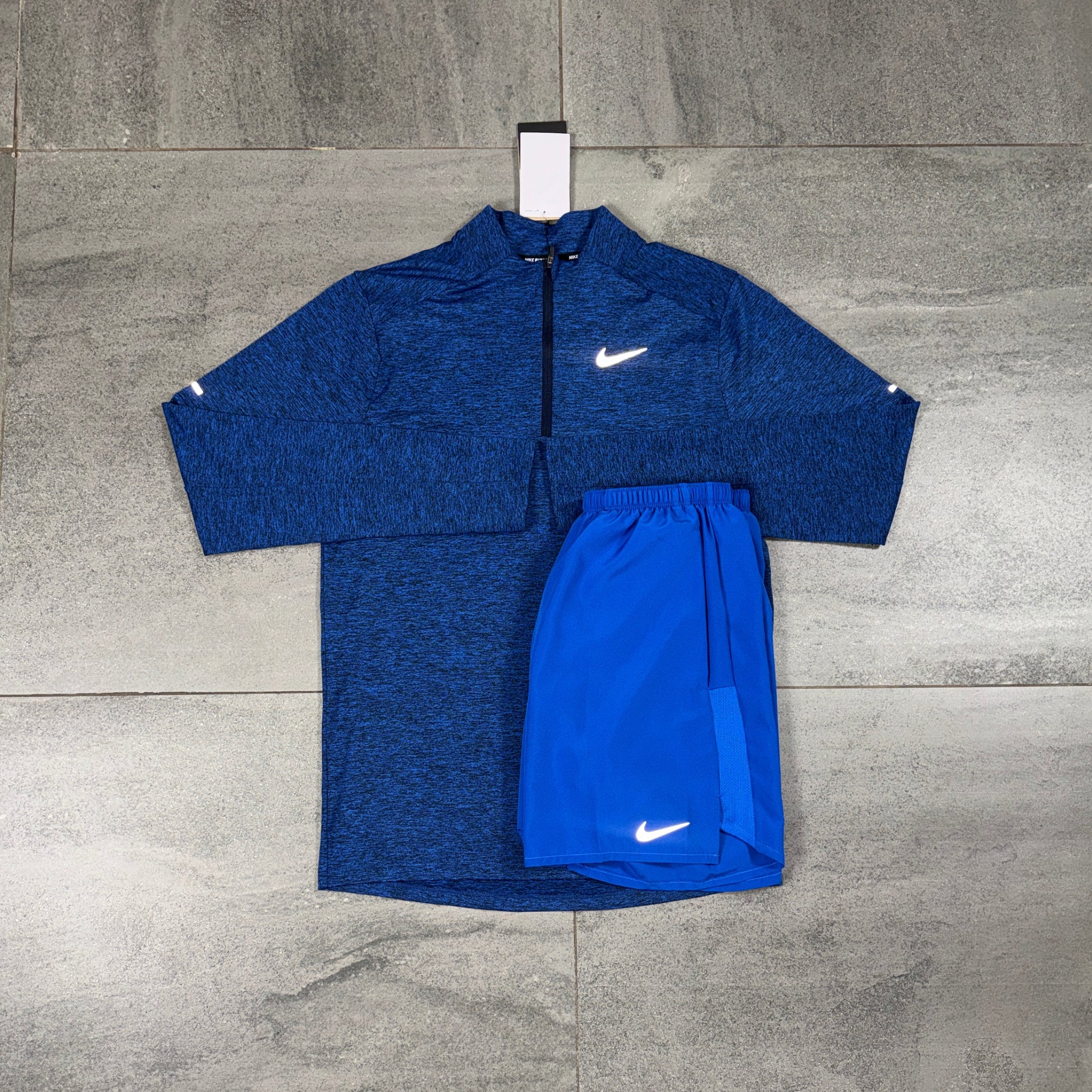Nike 1/4 Running Top 'Royal Blue'