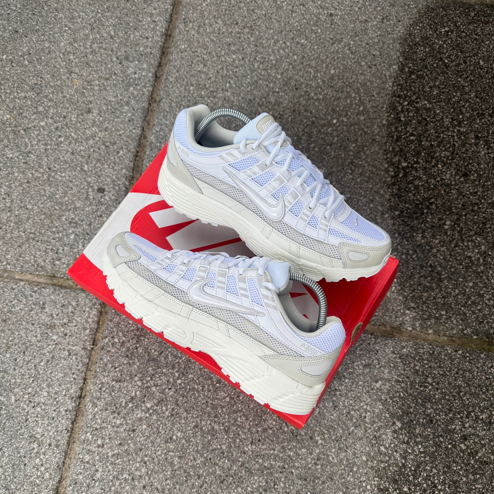 Nike P-6000 'White Sail Vast Grey'