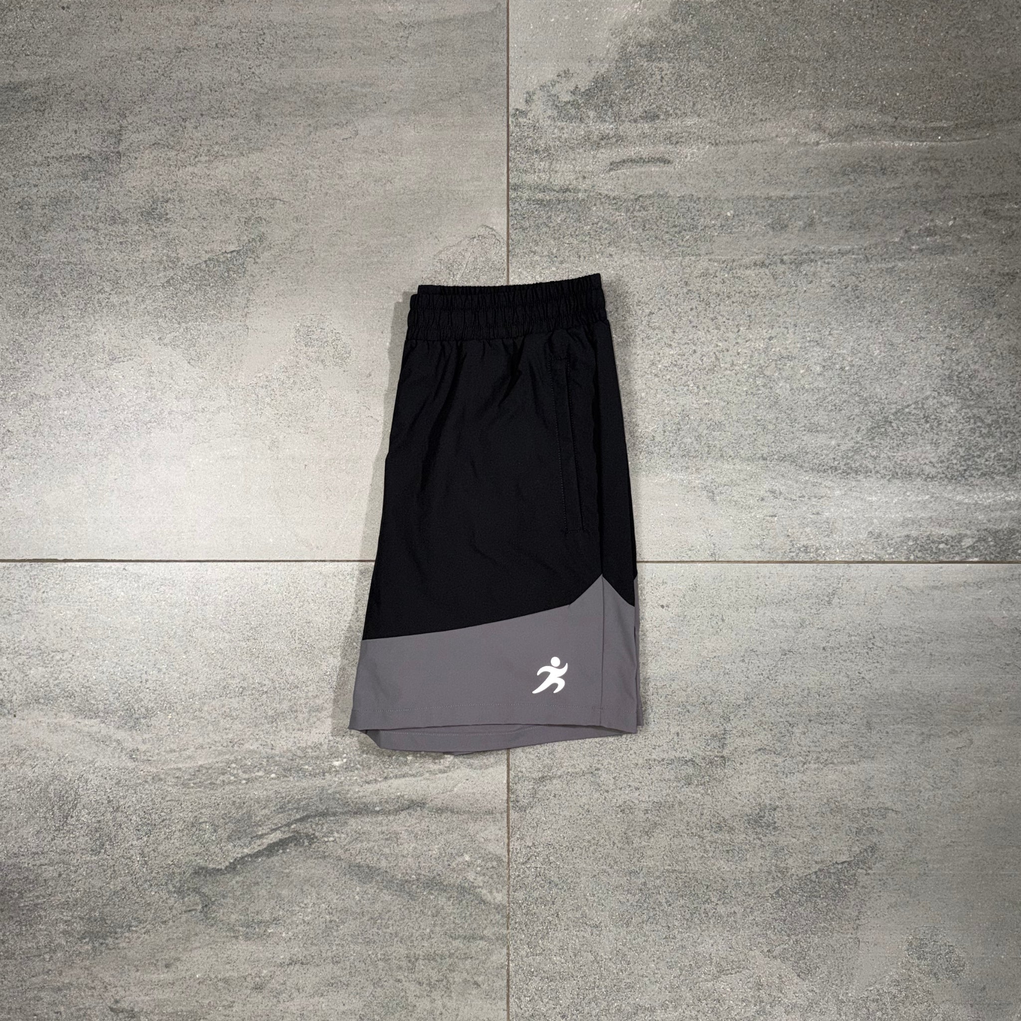 Trivo Two Tone Shorts 'Black/Grey'