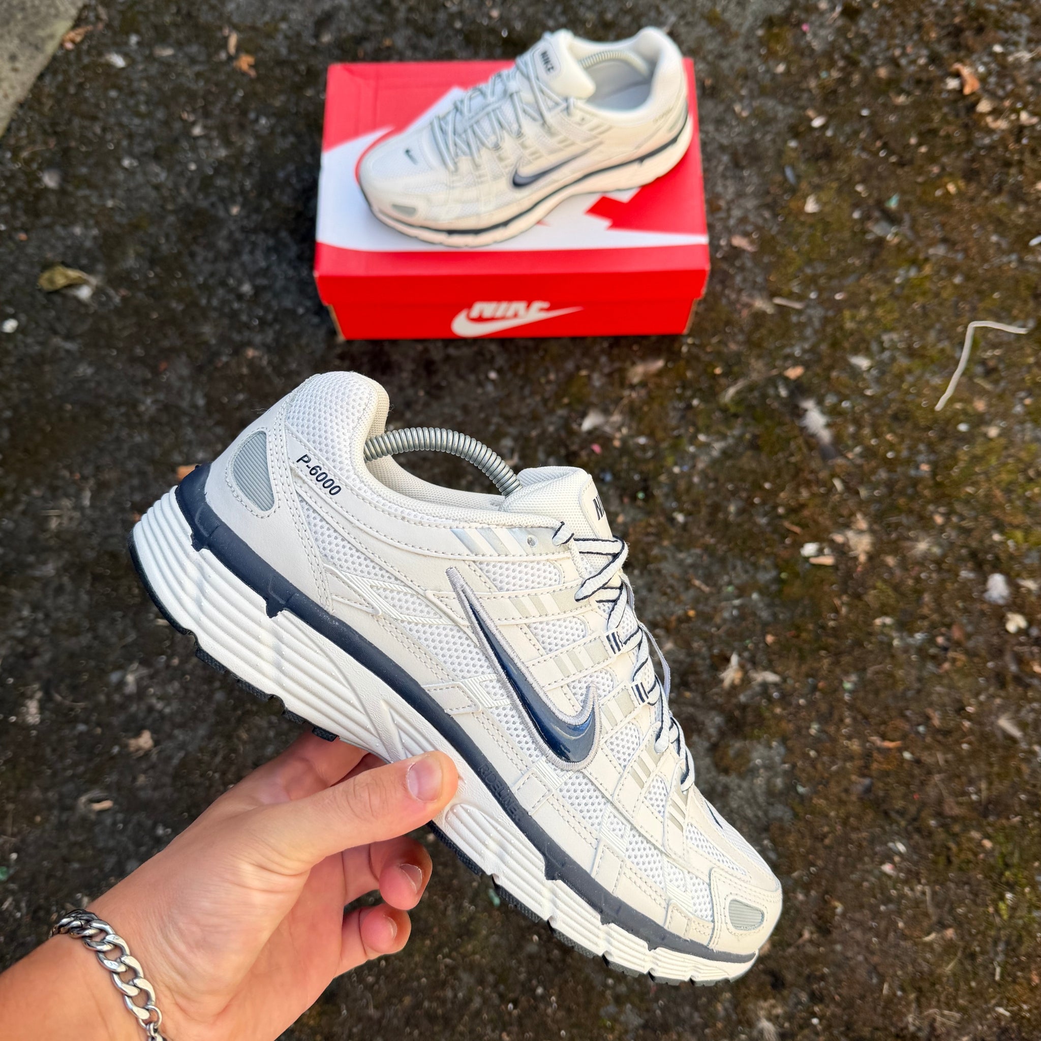 Nike P-6000 'Obsidian Summit White'