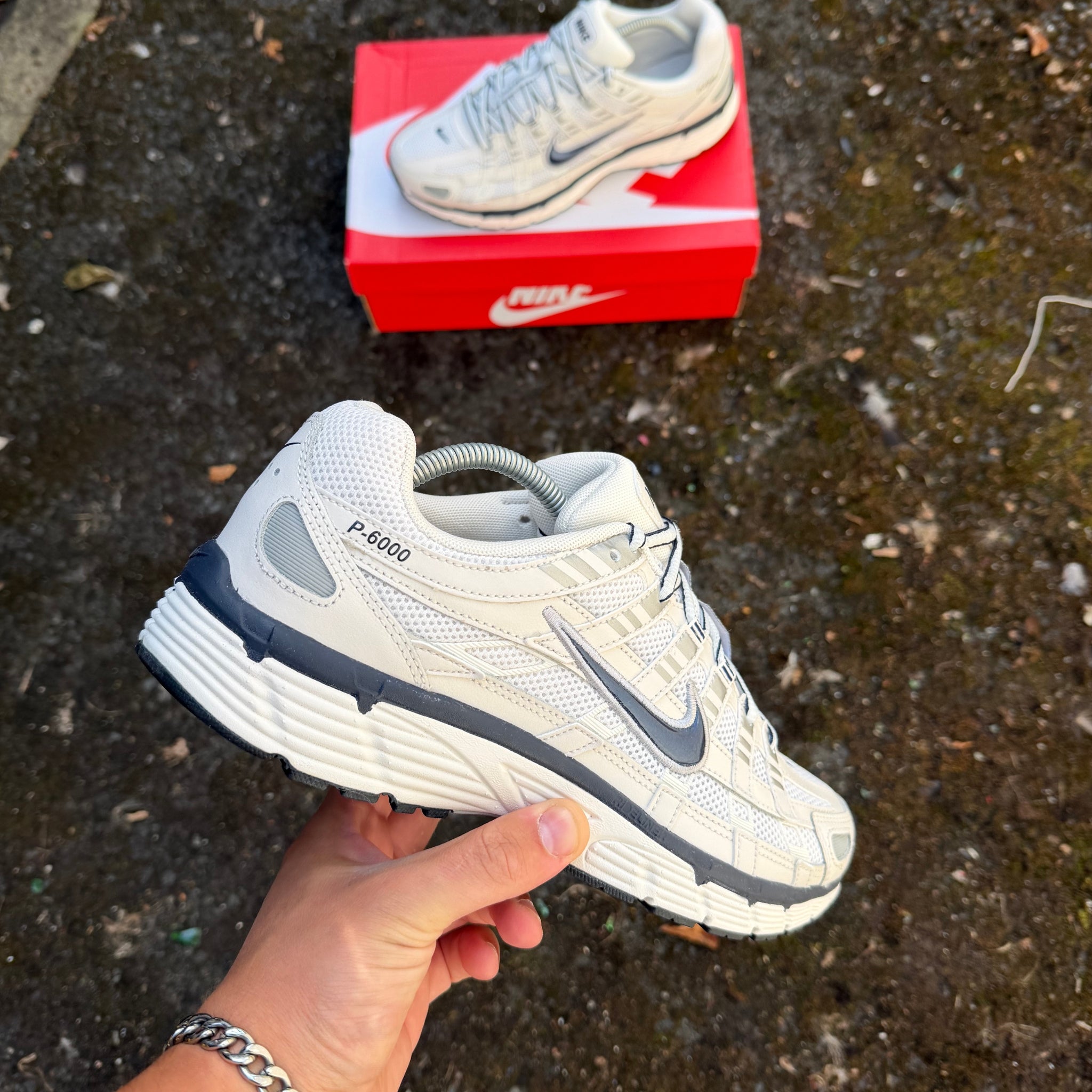 Nike P-6000 'Obsidian Summit White'