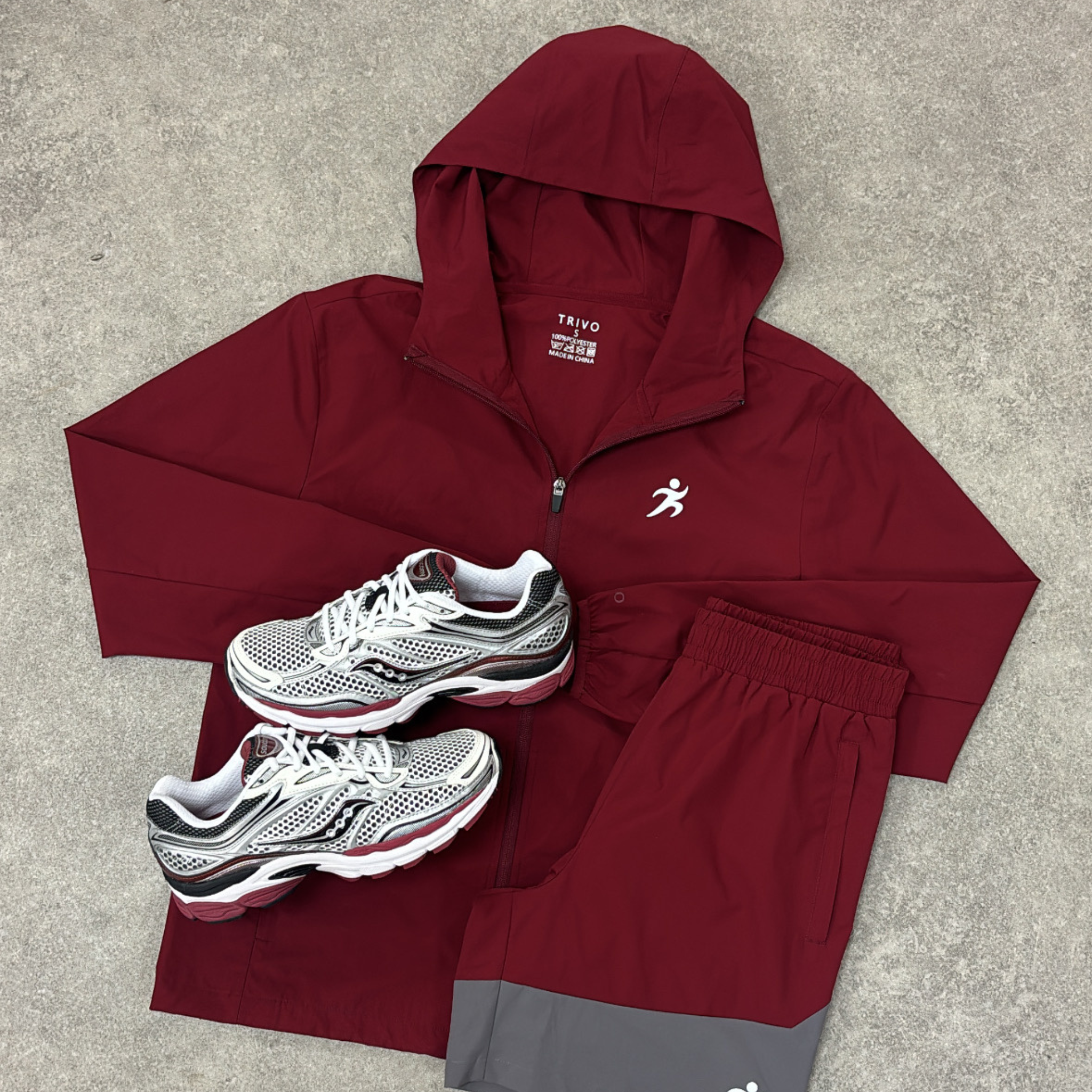 TRIVO Core Windrunner 'Burgundy'