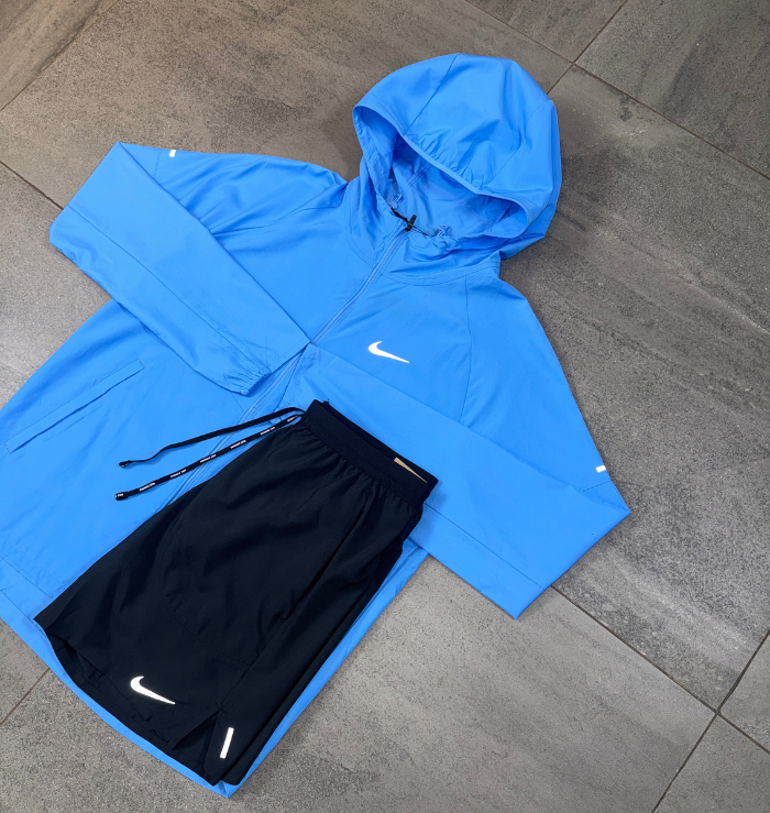Nike Windrunner & Flex Short Set 'University Blue/Black'