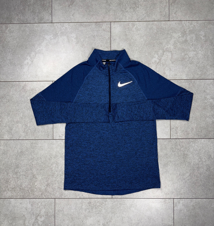 Nike 1/4 Zip Royal Blue Running Top