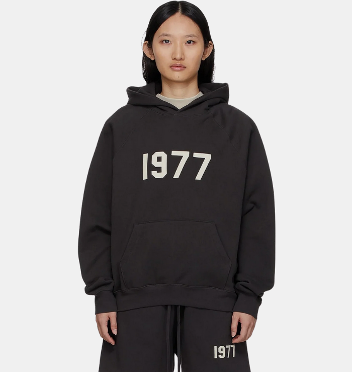 Fear of God Essentials 1977 Iron Hoodie