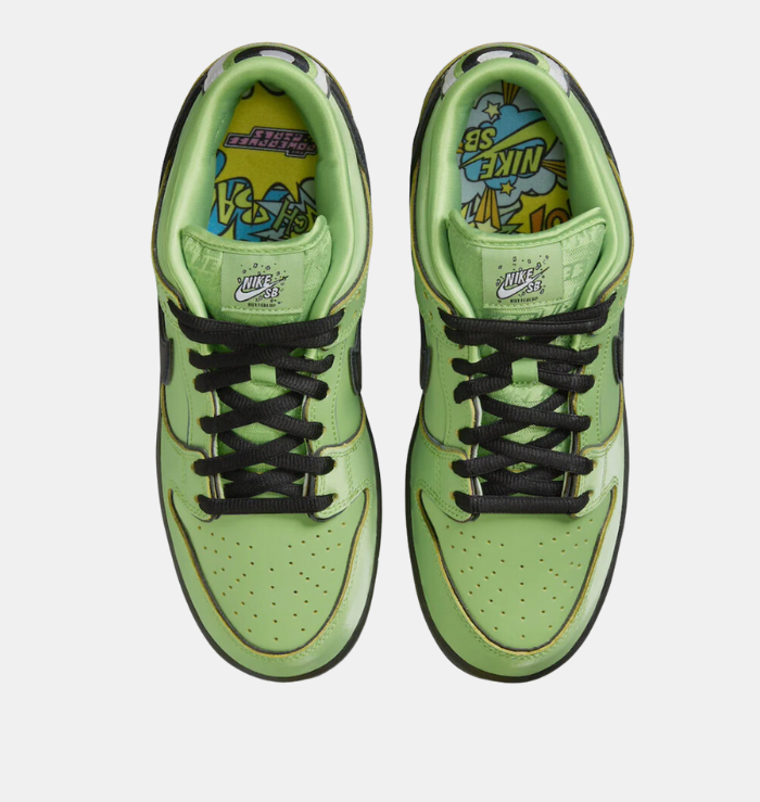 Nike Dunk Low SB X The Powerpuff Girls QS Buttercup