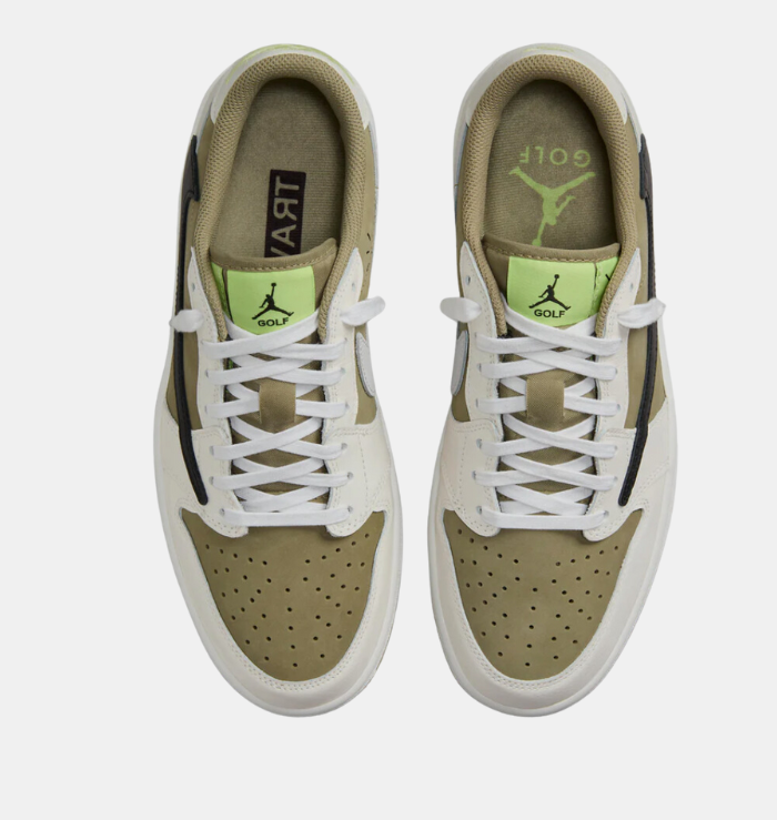 Nike Air Jordan 1 Low X Travis Scott Golf Neutral Olive