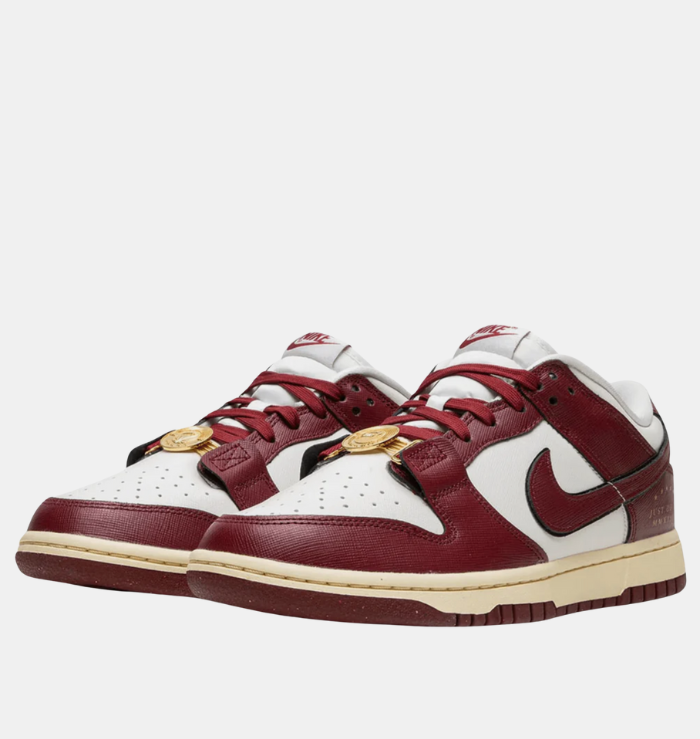 Nike Dunk Low Just Do It Sail Team Red