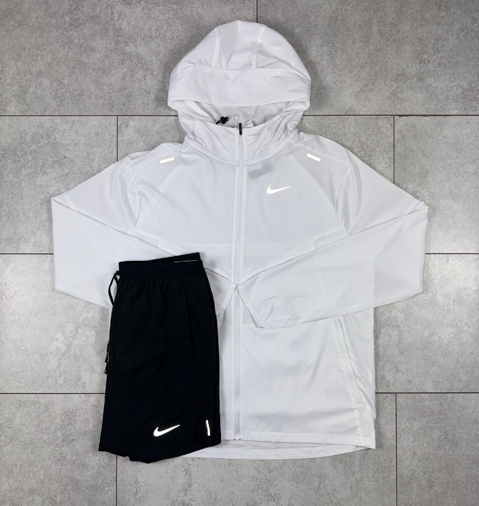 Nike White Windrunner Jacket