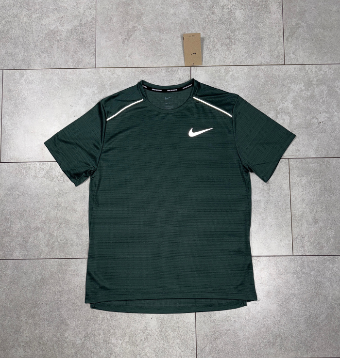 Nike Miler Vintage Green & Black Short Set