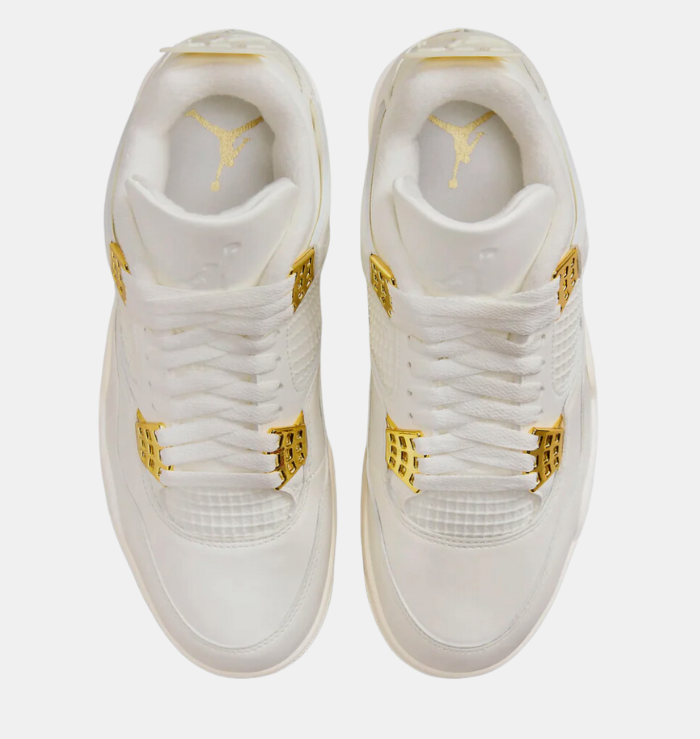 Nike Air Jordan 4 Retro Sail Metallic Gold