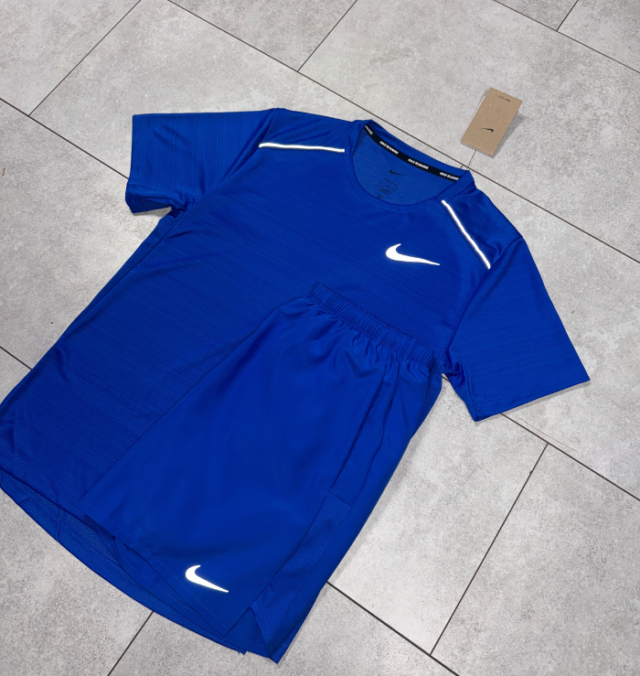 Nike Miler Royal Blue Short Set