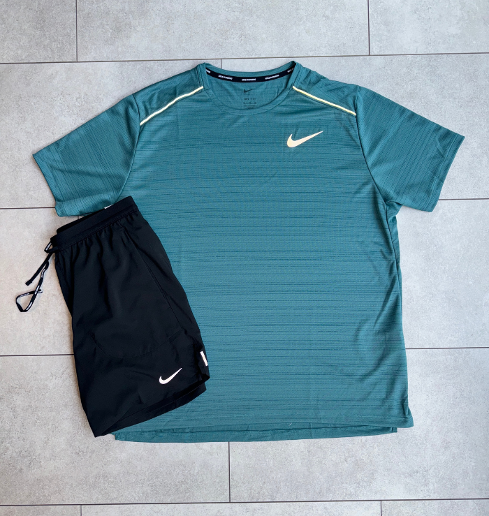 Nike Miler 1.0 Teal T-Shirt
