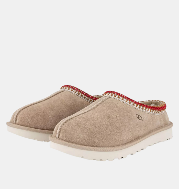 UGG Tasman Slipper Sand/Dark Cherry