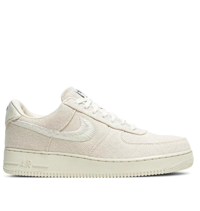 Nike Air Force 1 'Stussy Fossil' side view