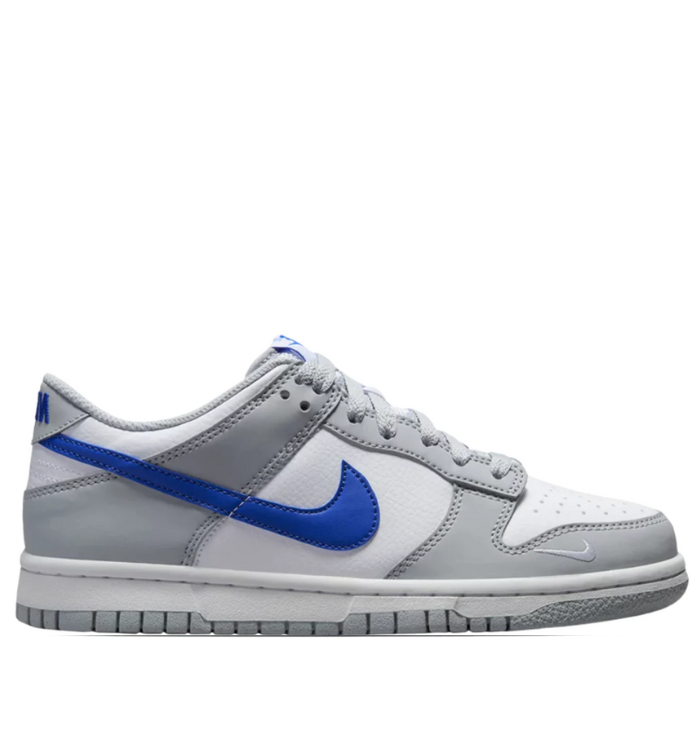 Nike Dunk Low 'Wolf Grey Royal' (GS) side view