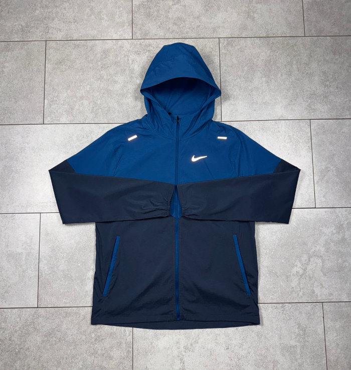 Nike Thunder Blue Windrunner Jacket & Grey Short Set