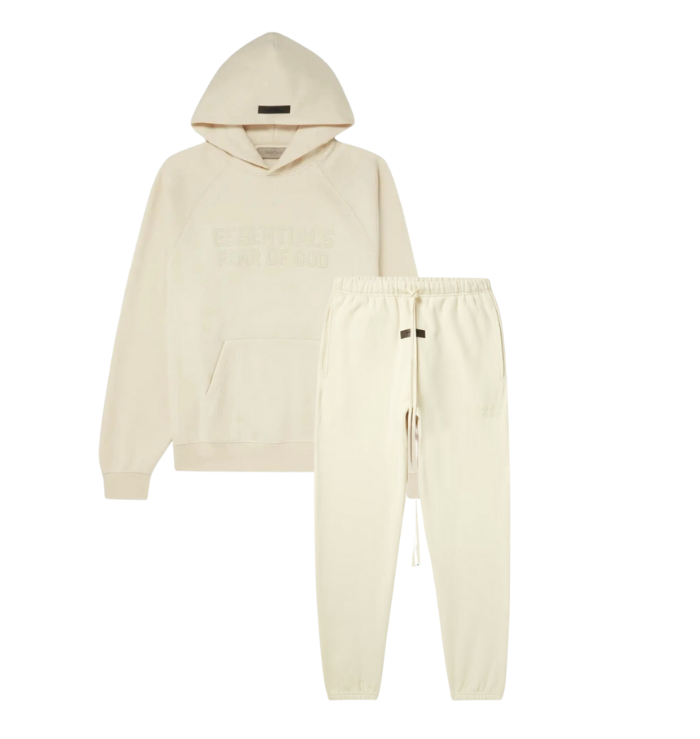 Fear of God Essentials Tracksuit 'Egg Shell' (FW22)
