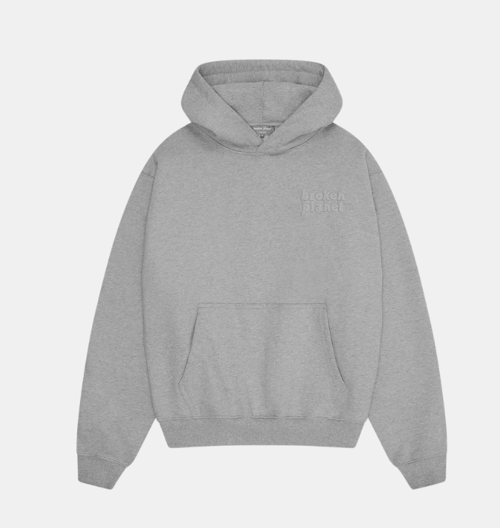 Broken Planet Market Heather Grey Basics Hoodie