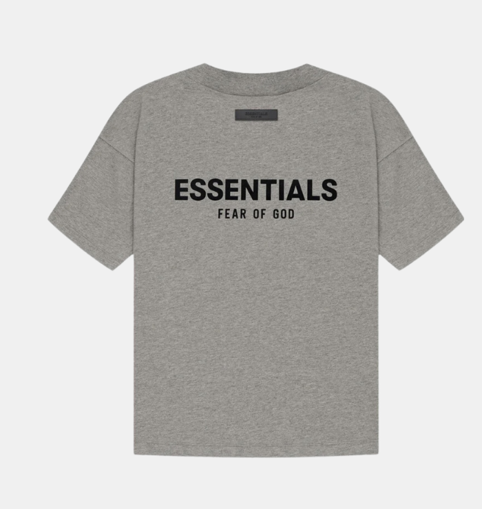 Fear of God Essentials Short Set Dark Heather Oatmeal (SS22)