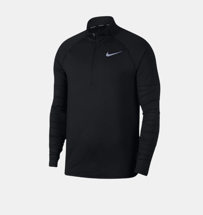 Nike 1/4 Zip Textured Black